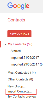 export contact from Thunderbird to Gmail