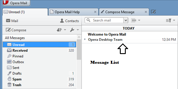opera mail client field created format