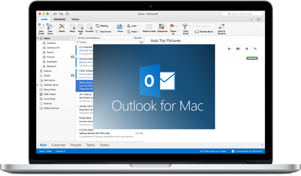 microsoft outlook 2019 mac