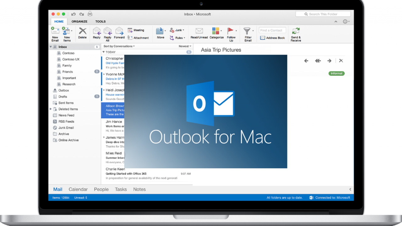 new outlook for mac exchange on premise
