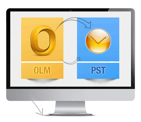 transform olm to pst