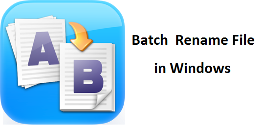 Change Multiple File Extensions & Batch Rename in Windows