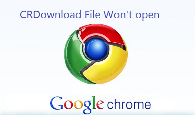 open crdownload file