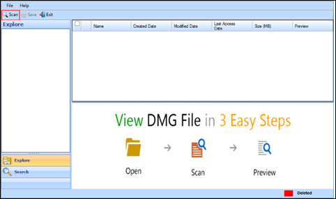 dmg file open in windows