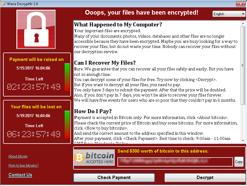 remove wanna cry ransomware