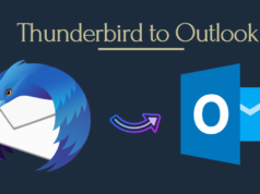 export thunderbird email to pst