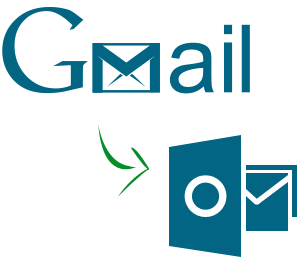 export email from gmail to outlook