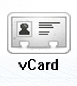 save a contact as a vCard in Outlook
