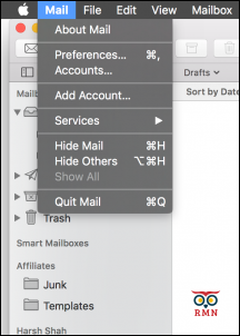 Zoho Mail to Mac Mail