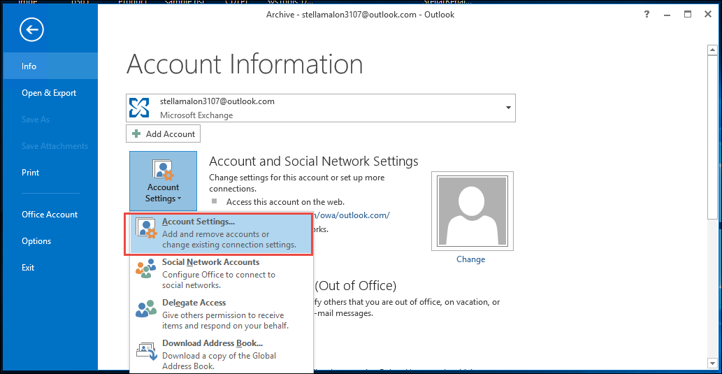 how to open gmail account in outlook 2013