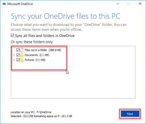 installing onedrive for mac choose onedrive folder location