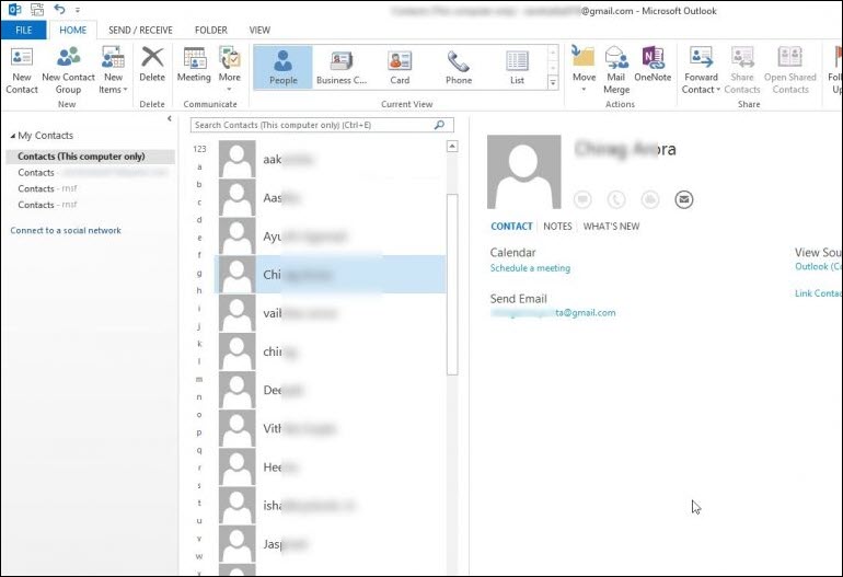 how to export address book from outlook 2007 to gmail