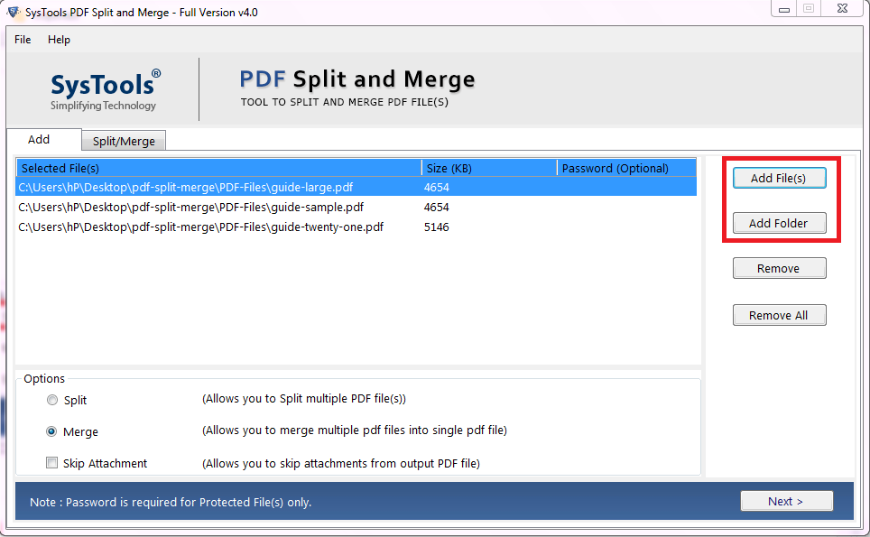Merge 2 Different PDF Files into One