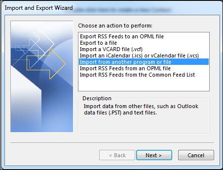 export contacts from iCloud to Outlook