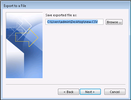export all outlook contacts to one vcf
