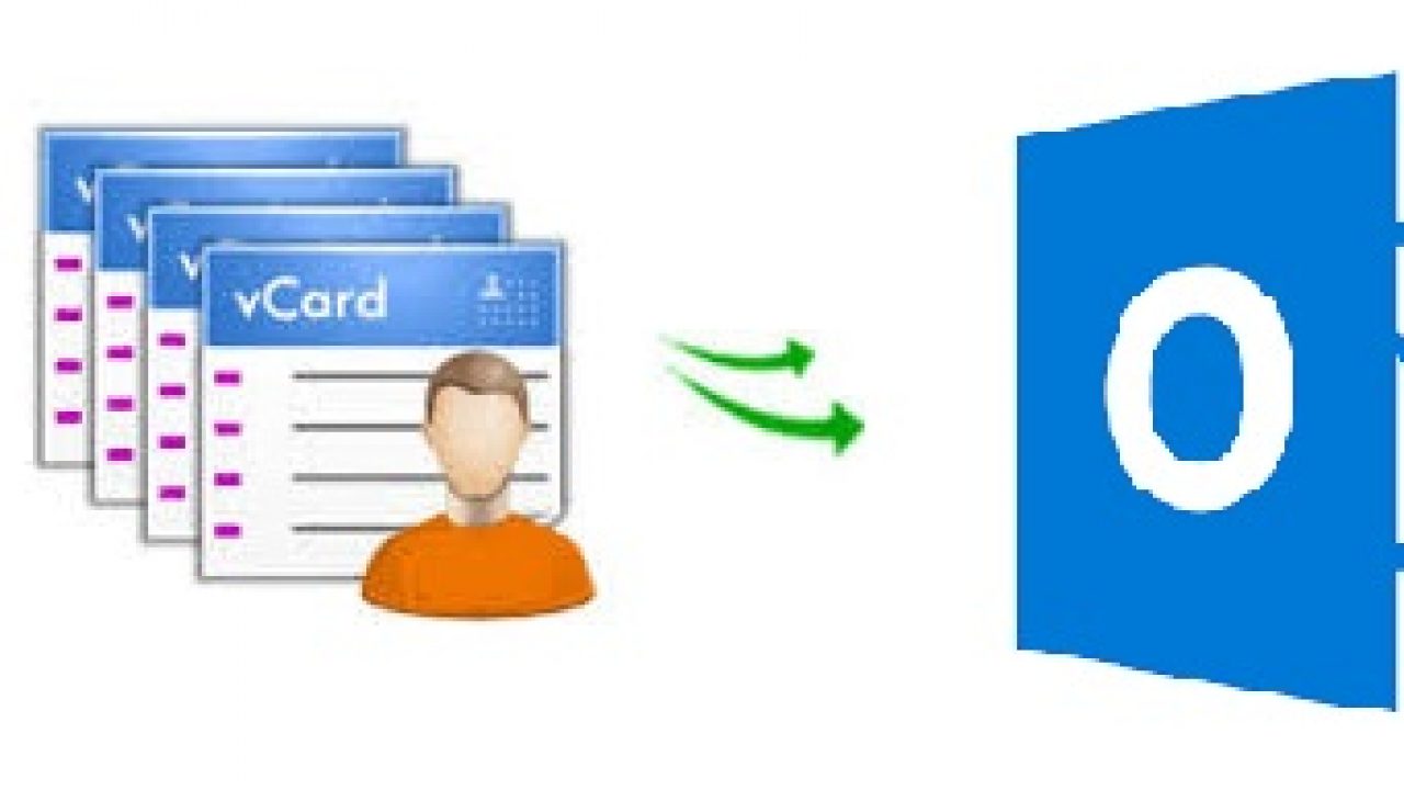 importuj pliki .vcard drukarki w programie Outlook 2010