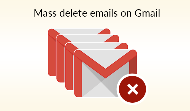 how to delete all emails at once on Gmail