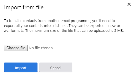 Export Outlook Contacts to Yahoo
