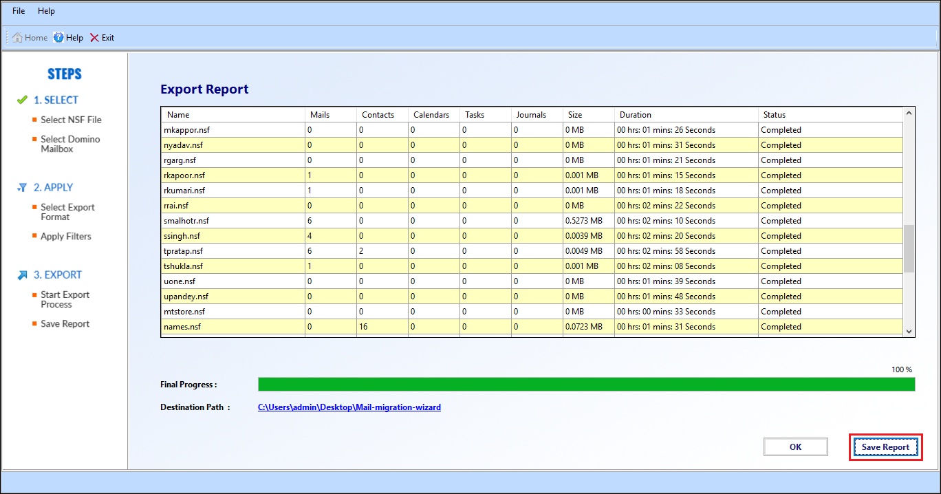 lotus notes client mail local replica