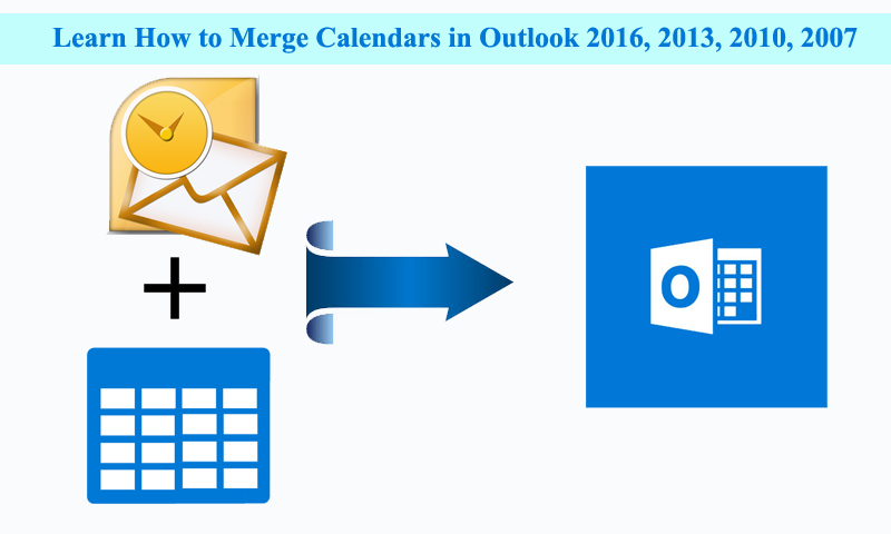 Merge Calendars in Outlook