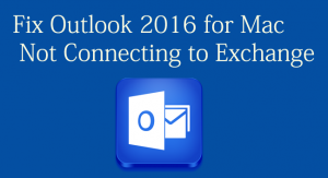 how to connect outlook 2016 to exchange