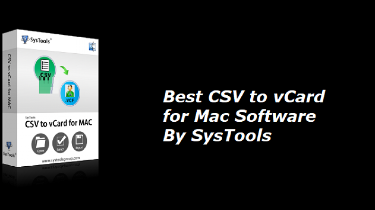 csv to vcard converter for mac