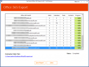 how to export office 365 contacts online
