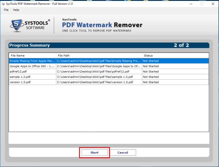 remove draft watermark pdf online