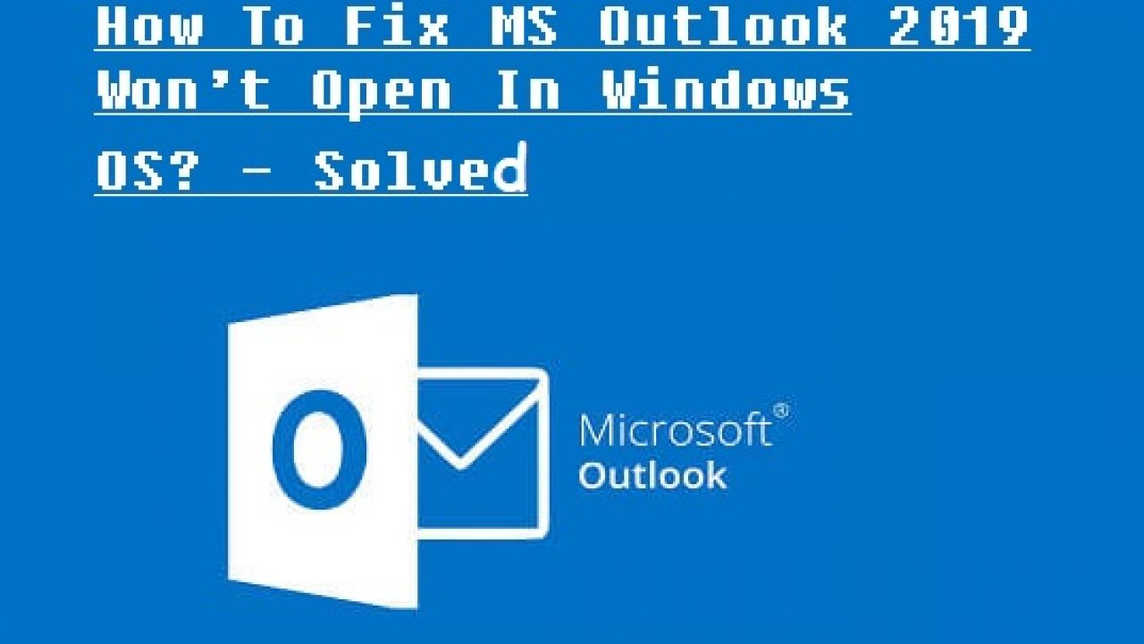 outlook stuck on processing 2019