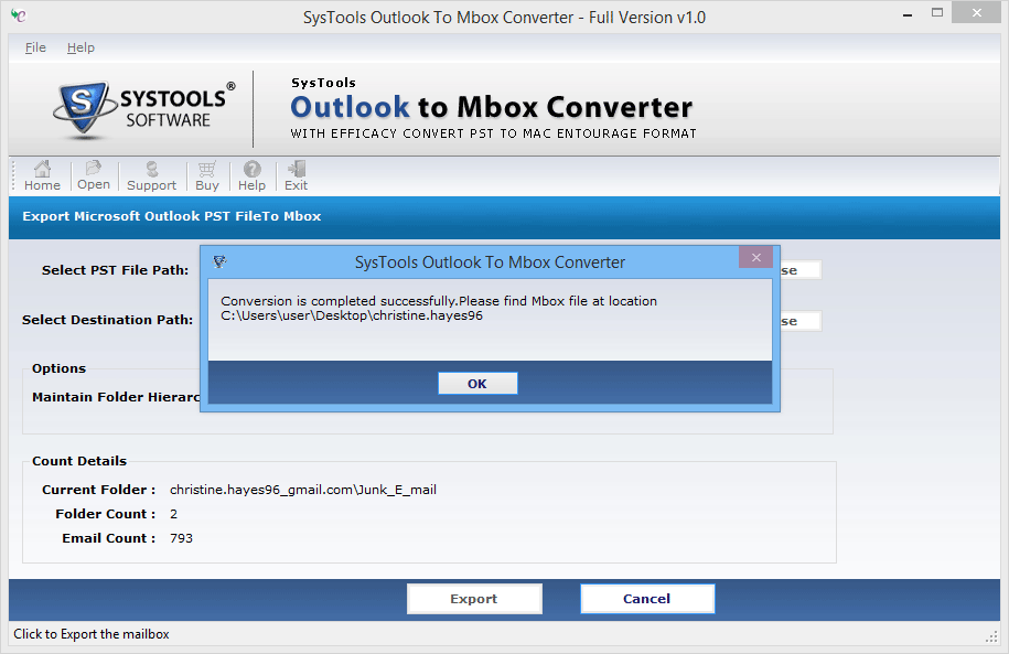 windows pst to mbox converter open source