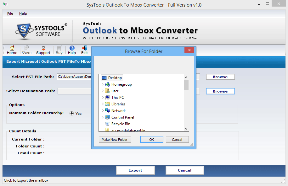 mac mbox to pst converter