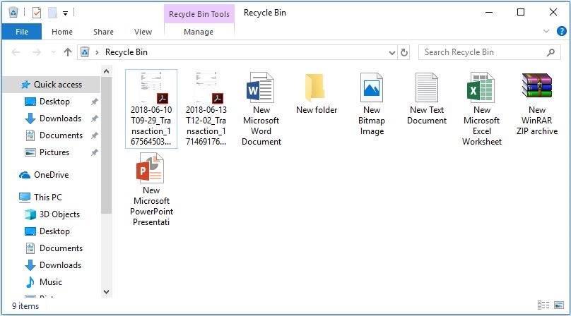 how do i recover a deleted excel file on my computer