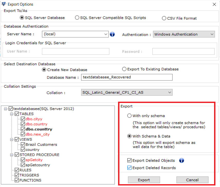 Best SQL Database Repair Tool