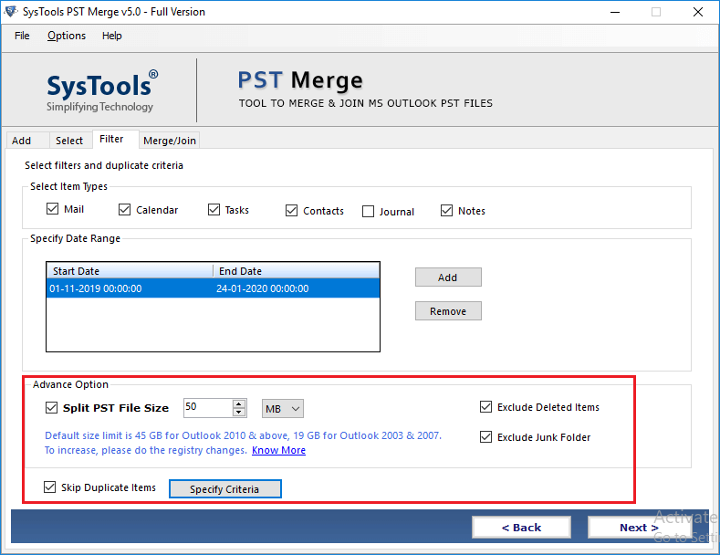 Merge Multiple PST Files into One in Outlook