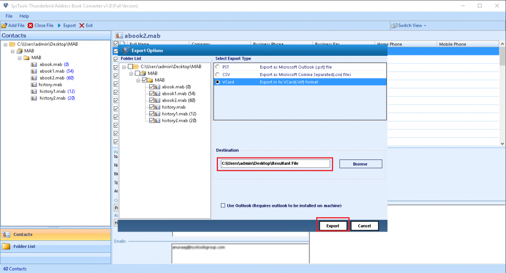 Transfer Thunderbird Address Book to Another Computer Effortlessly