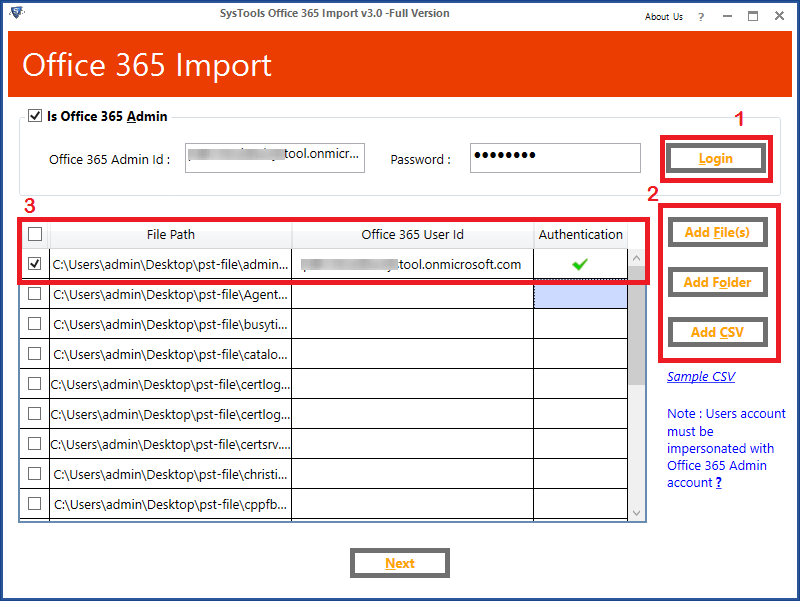 upload pst to office 365