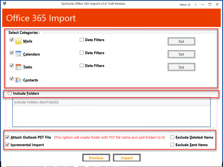 import pst to office 365