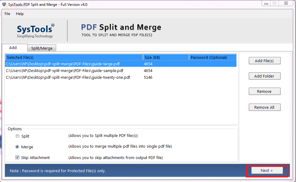 merge pdf files without watermark