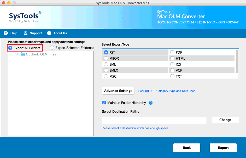 exporting outlook for mac contacts to csv