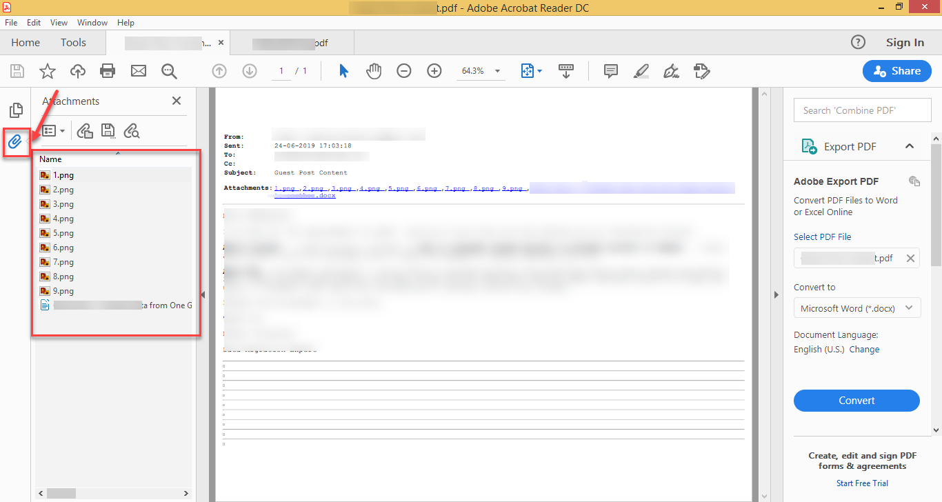 export Gmail emails to PDF