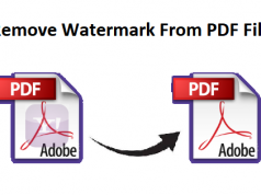 Remove watermark from PDF