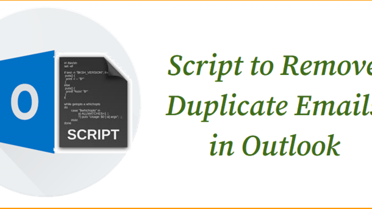 quick way to delete duplicate emails in outlook