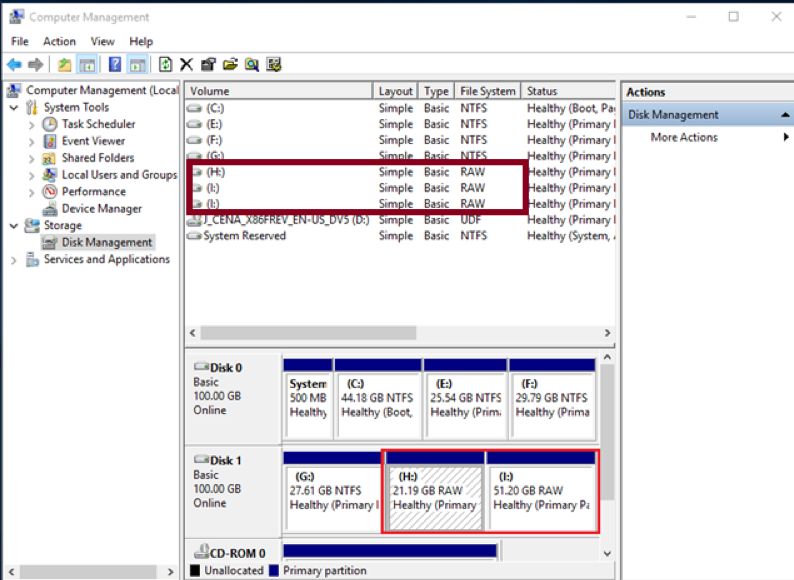 recover raw data from USB