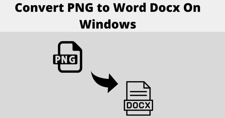 Convert Png To Docx