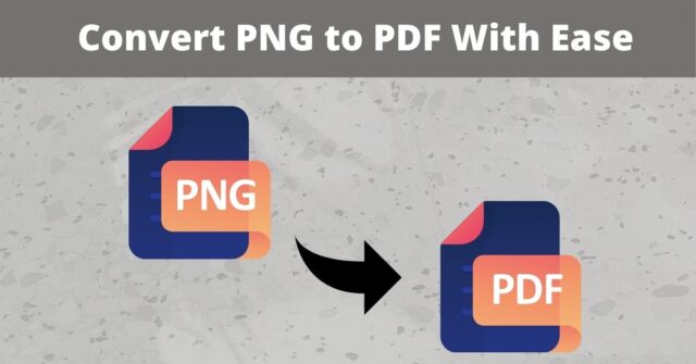 Convert PNG to PDF on Windows