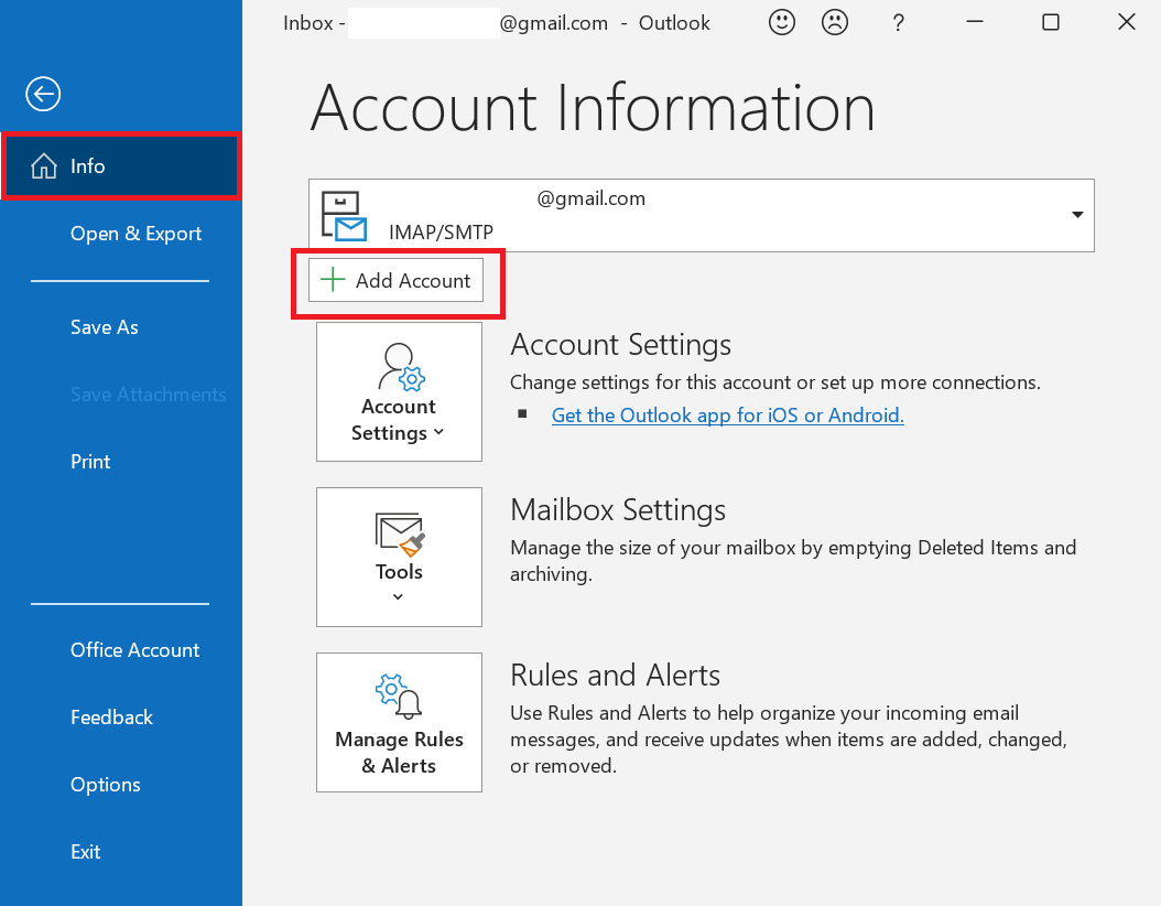 info then add accont to sync hotmail to outlook
