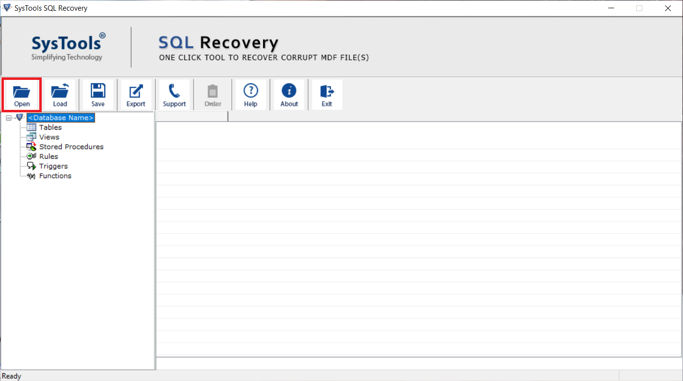 Extract Data From SQL Database Files