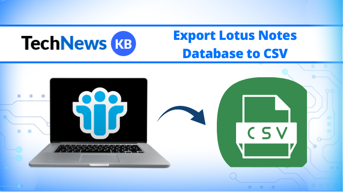 Export Lotus Notes Database to CSV