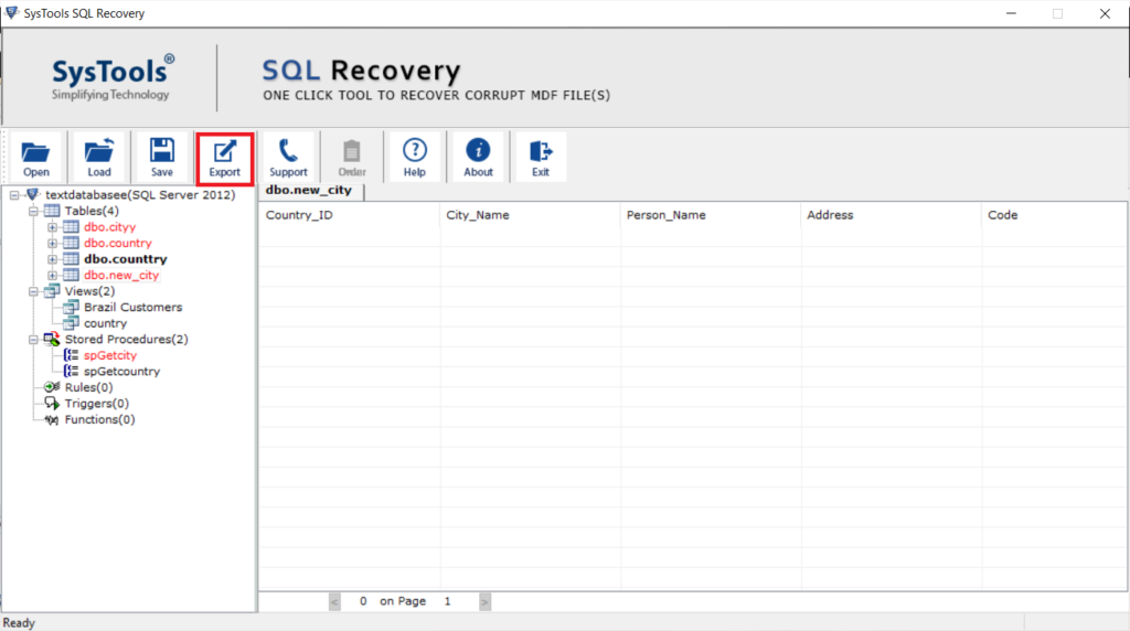 convert data to csv in SQL Server