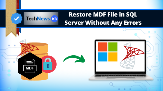 Restore MDF File in SQL Server